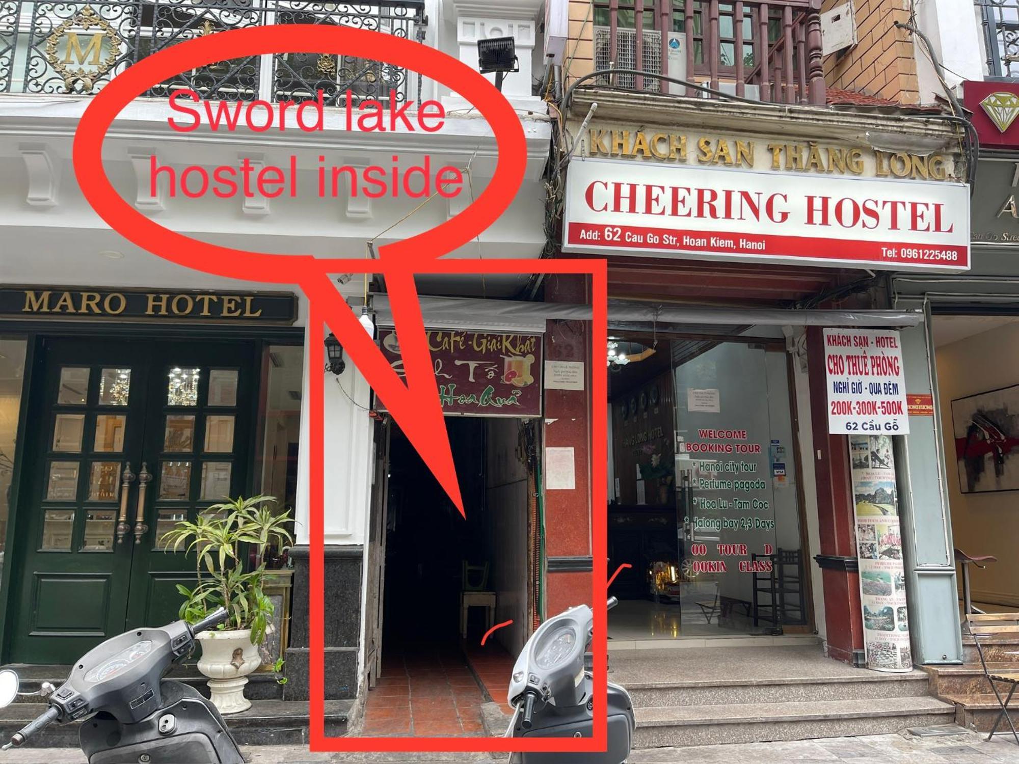 Sword Lake Hostel Hanoi Eksteriør billede